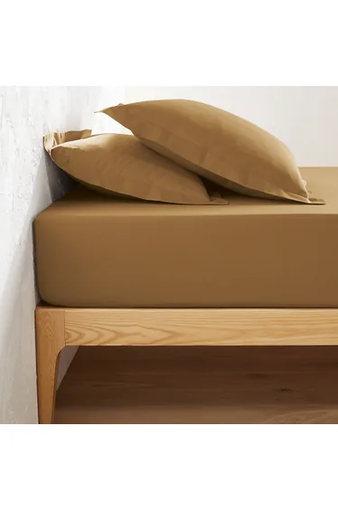 شرشف سرير قطن بحواف مطاطية إرتفاع 25سم