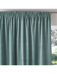 Velvet Gathered Braid Velvet Curtain - 1