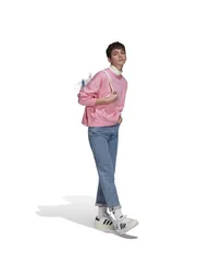 Women's adidas Originals Adicolor Essentials Fleece Sweatshirt in Pink - 5