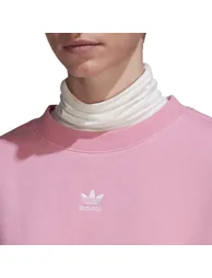 Women's adidas Originals Adicolor Essentials Fleece Sweatshirt in Pink - 6