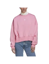 Women's adidas Originals Adicolor Essentials Fleece Sweatshirt in Pink - 3