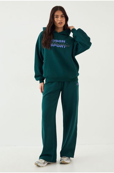 DSGN Studio Sport Oversized Hoodie - pine