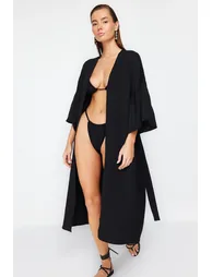 كيمونو ترنديول أسود