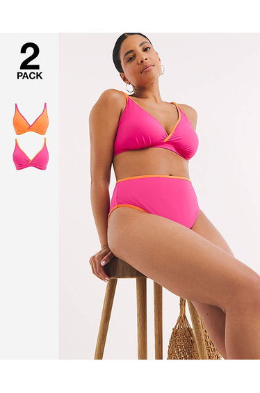 Value 2 Pack Bikini Tops