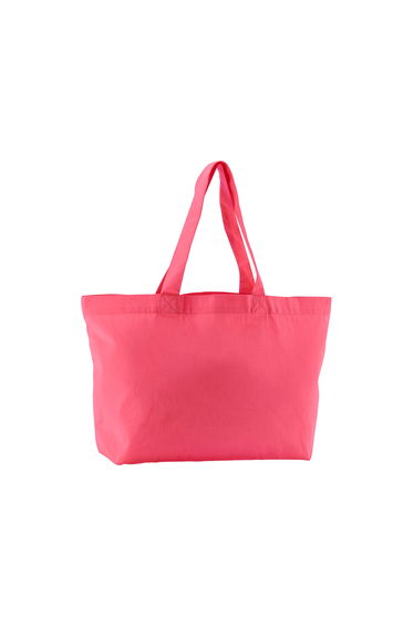 Westford Mill Twill Organic Shopper Bag - Raspberry