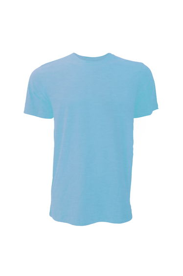 Canvas Unisex Jersey Crew Neck T-Shirt / Mens Short Sleeve T-Shirt - Heather Mint