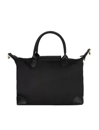 Jolly Re Nylon Tote with Zip Bag Black - 1