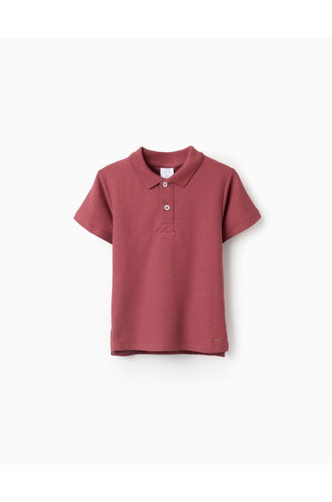 SS SHIRT COTTON For BOY BROWN