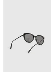 Thick Frame Cat Eye Sunglasses - 2