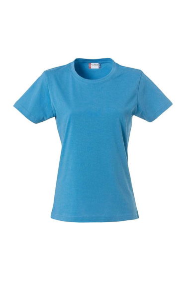 Clique Womens/Ladies Plain T-Shirt - Turquoise