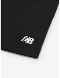 Boys French Terry Small Logo Shorts in Black - 2