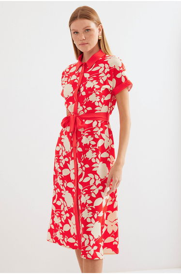 BDART Flowering Midi Dress with Bow