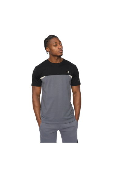 Crosshatch Mens Castlebay T-Shirt - Slate