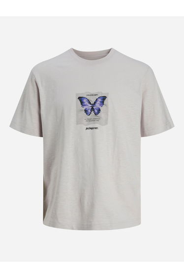 Jcorecharge Photo Print Short Sleeve Crew Neck T-Shirt