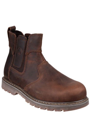 Amblers Steel FS165 Safety Boot / Womens Ladies Boots / Dealers Safety - Brown