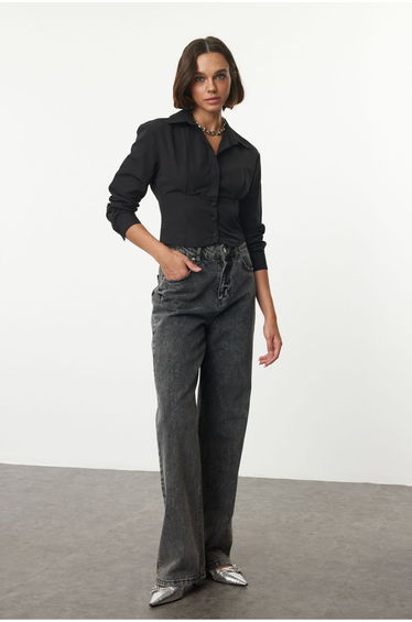 Black Fitted Shirt