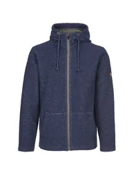 Trespass Mens Scawton Zipped Hoodie - Navy Marl
