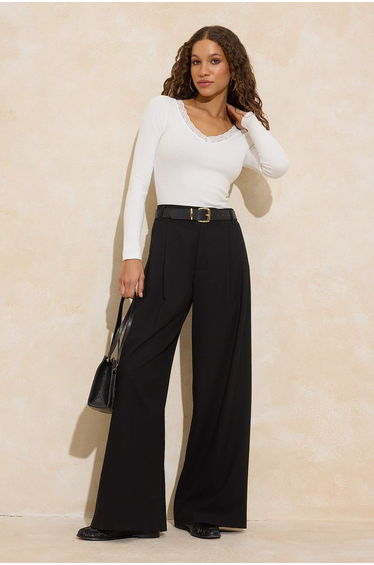 Ecru Knitted Blouse