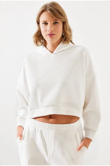 Women's Corduroy Hoodie