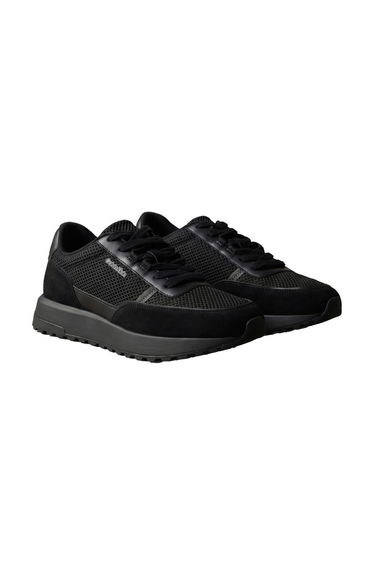 City Runner Laceup Black