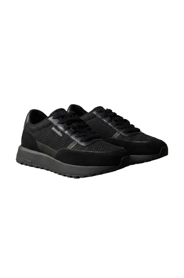 City Runner Laceup Black