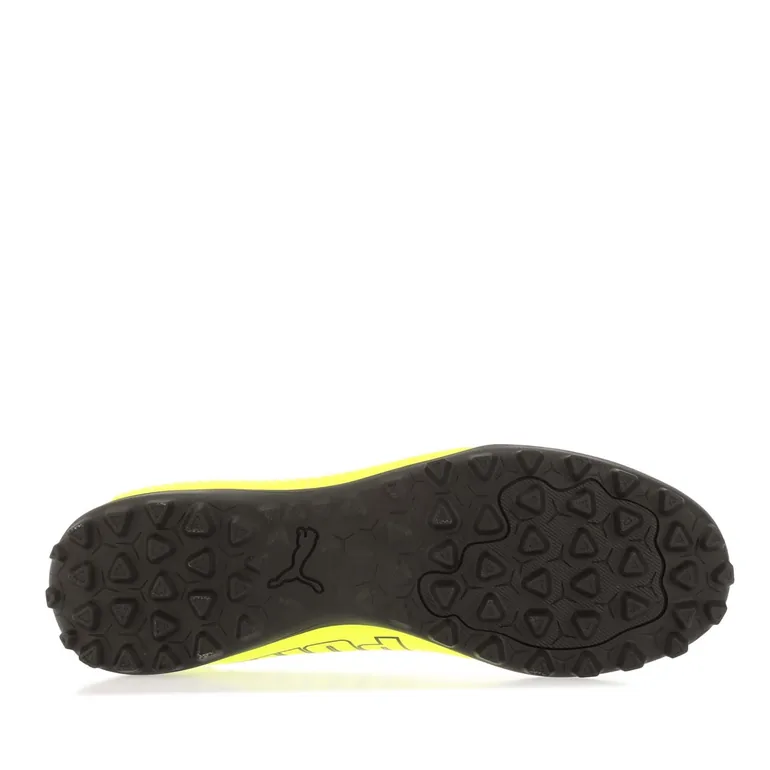 Men's Puma Finesse Laceless Turf Football Boots in Yellow - 3