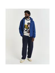 Men's Gant Lightweight Windshielder Jacket in Blue - 3