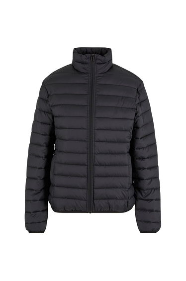 New Morning Studios Womens/Ladies Lightweight Puffer Jacket - Black