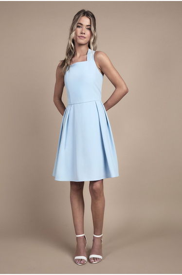 Teen Bow Back Mini Dress