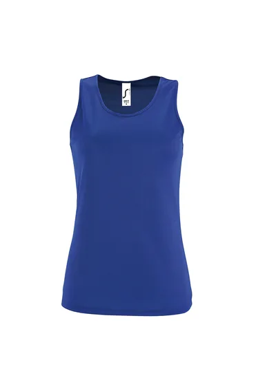 SOLS Womens/Ladies Sporty Performance Sleeveless Tank Top - Royal Blue