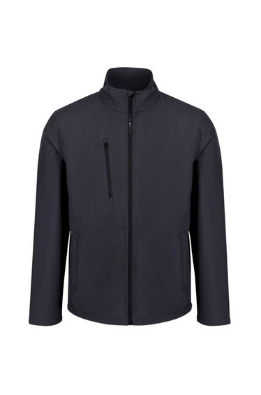 Regatta Professional Mens Ablaze Three Layer Soft Shell Jacket - Seal Grey/Black