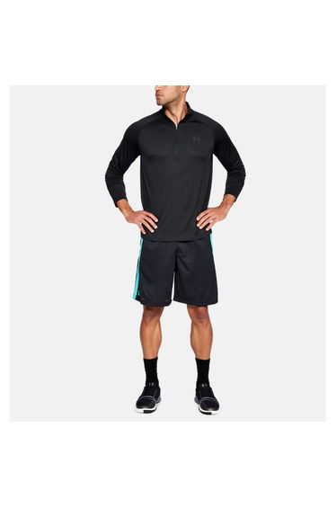 Under Armour Mens Tech T-Shirt - Black/Charcoal Grey