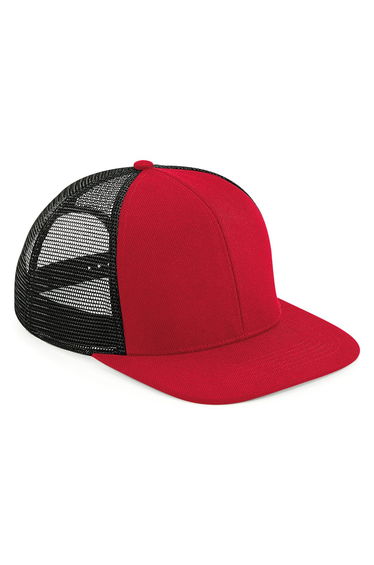Beechfield Unisex Adult Trucker Cap - Red/Black
