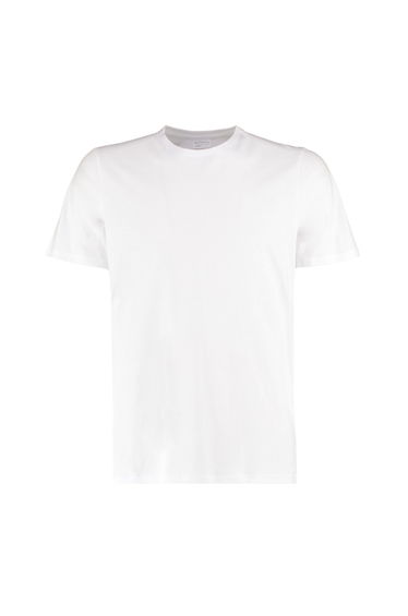 Kustom Kit Mens Fashion Fit Cotton T-Shirt - White