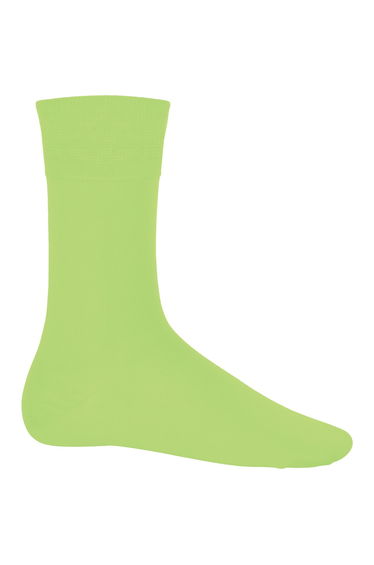 Kariban Cotton City Mens Casual Cotton Rich Socks - Lime