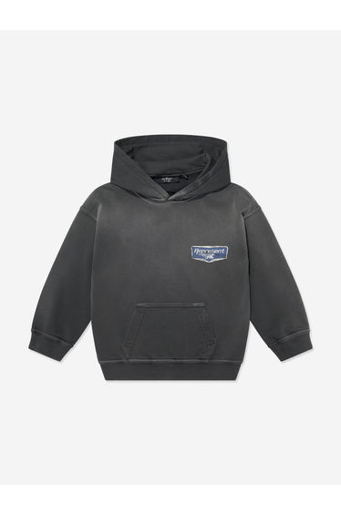 REPRESENT Kids Mini Nothing Faster Hoodie in Grey