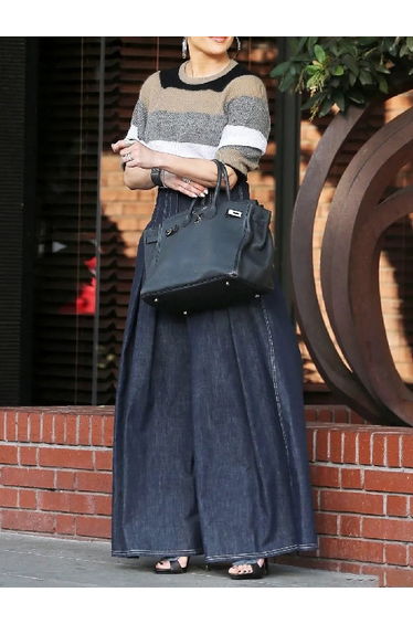 High Waisted Pleated Split-Joint Wide Leg Jean Pants