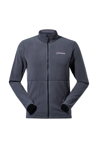 جاكيت بيرغوس رمادي بسحاب