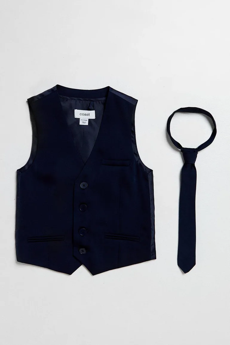 Page Boy Waistcoast And Tie Set - 2