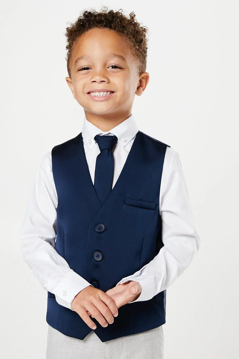 Page Boy Waistcoast And Tie Set - 1