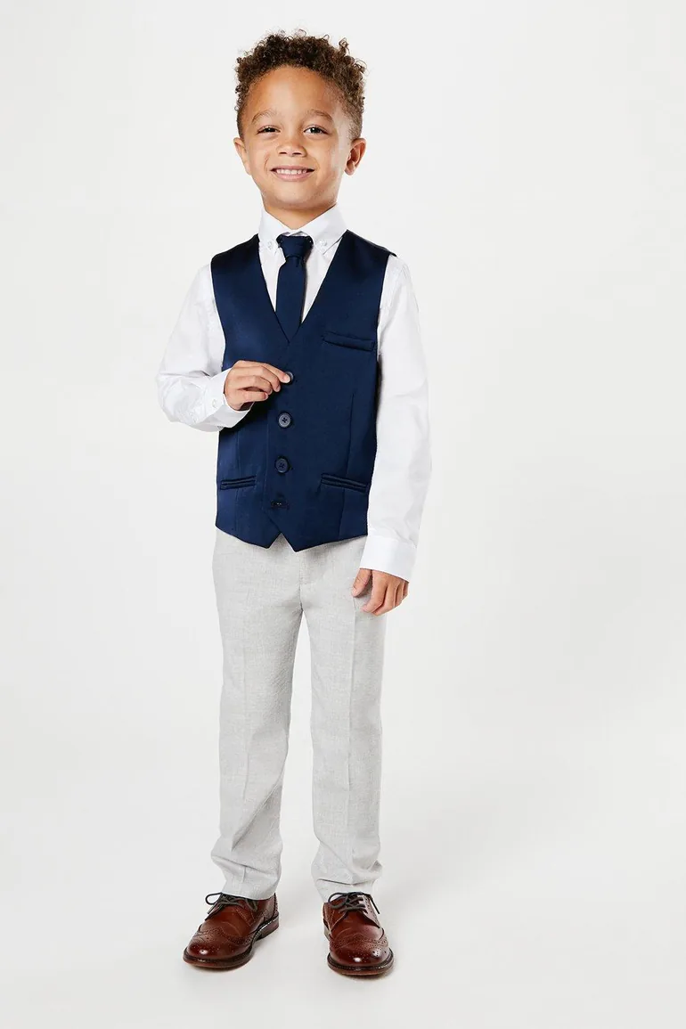Page Boy Waistcoast And Tie Set