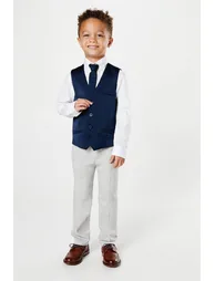 Page Boy Waistcoast And Tie Set