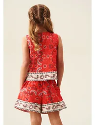Ava Bandana Print Short - 2
