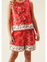 Ava Bandana Print Short - 1