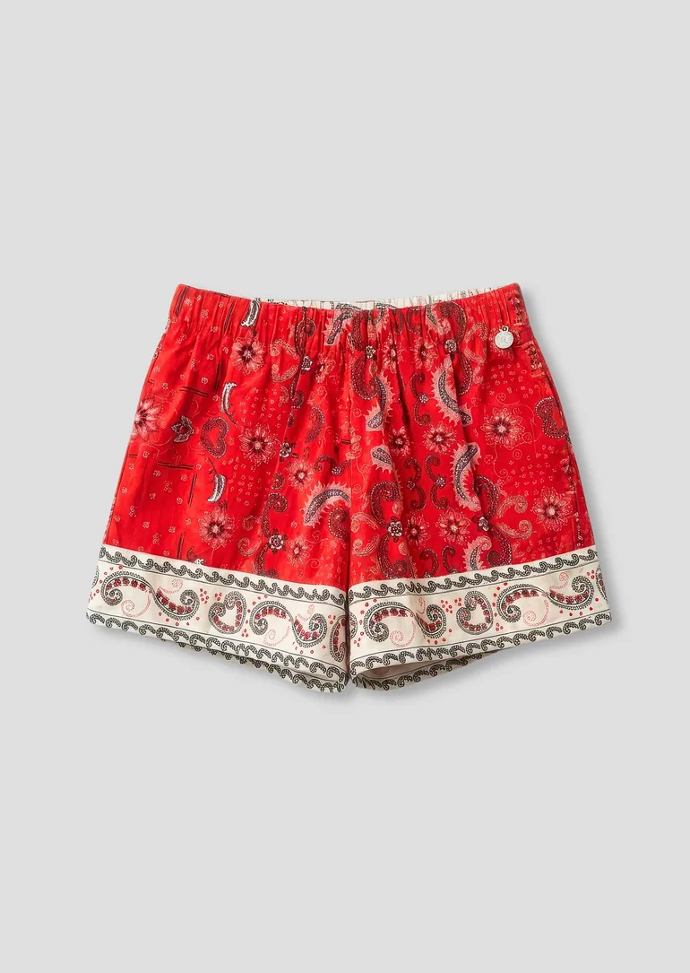 Ava Bandana Print Short - 3