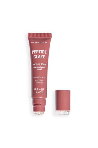 Revolution Peptide Glaze Tinted Lip Serum Cinnamon Roll