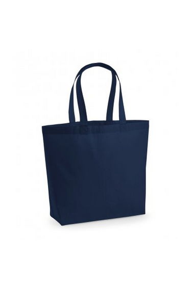 Westford Mill Premium Cotton Maxi Tote Bag - French Navy