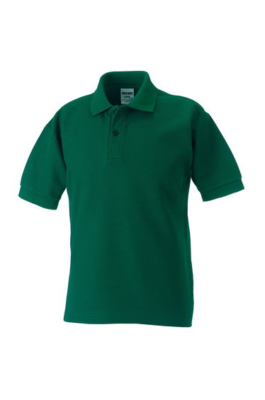 Jerzees Schoolgear Childrens 65/35 Pique Polo Shirt - Bottle Green
