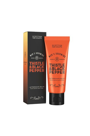 Scottish Fine Soaps Thistle & Black Pepper Aftershave Balm 75ml