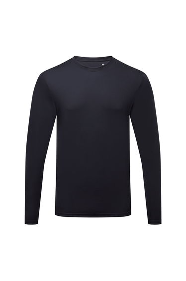 TriDri Mens Long Sleeve Performance T-Shirt - French Navy